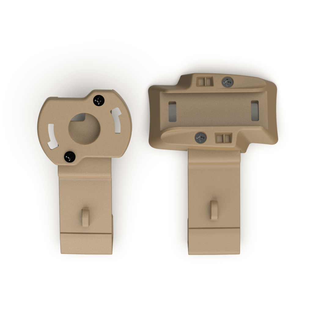 Above Rail Mounts for Princeton Tec Switch and Charge.