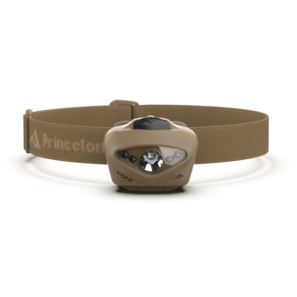 Princeton Tec Vizz Tactical Headlamp tan