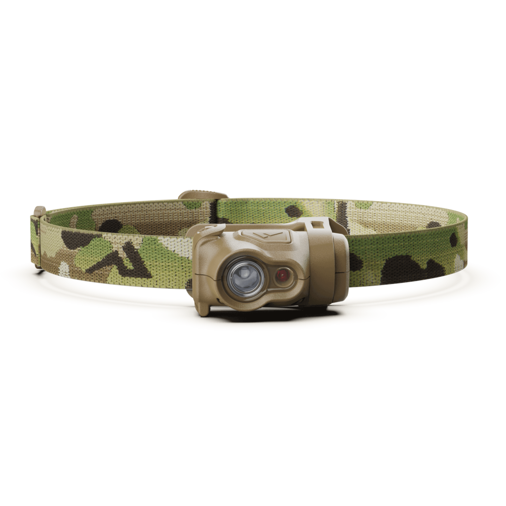 Princeton Tec Byte Tactical Headlamp Multicam front