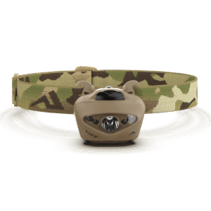 Princeton Tec Vizz RGB MPLS Multicam® waterproof headlamp with specialty colors