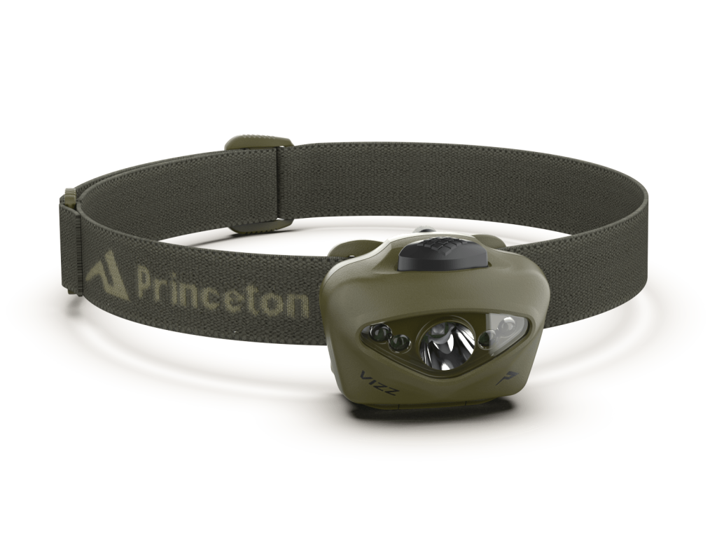 Princeton Tec Vizz RGB Headlamp olive drab