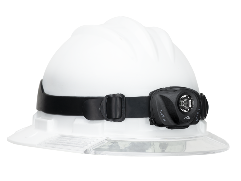 Princeton Tec EOS II Intrinsically Safe Headlamp and hardhat light